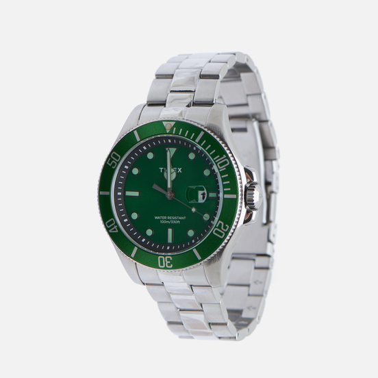 Наручные часы Timex Harborside Silver/Green/Green