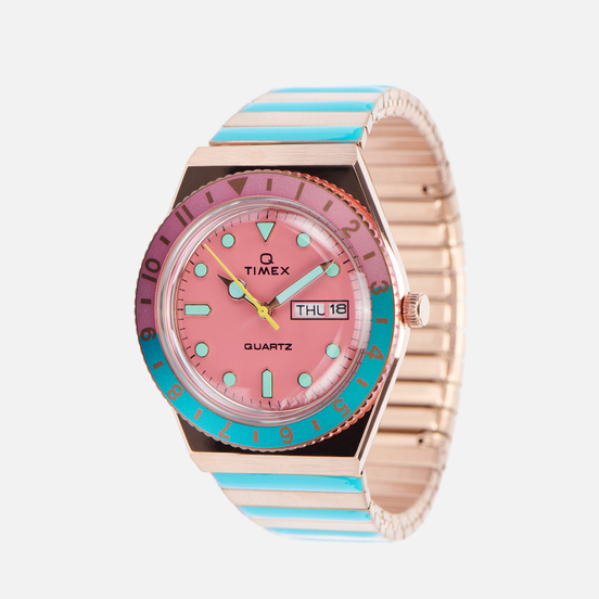 Наручные часы Timex Q Malibu Gold/Aquamarin/Pink/Pink