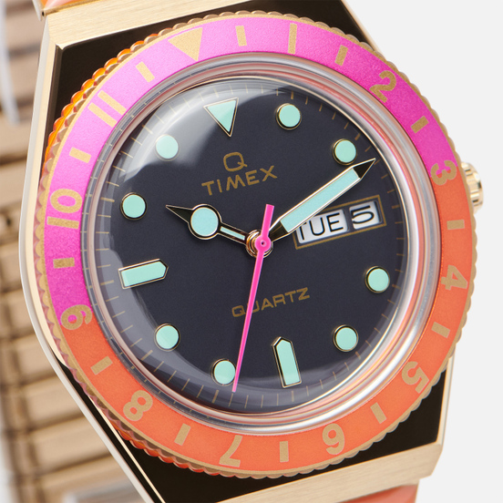 Наручные часы Timex Q Malibu Gold/Orange/Pink/Black