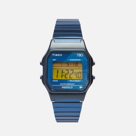 Наручные часы Timex T80, цвет синий