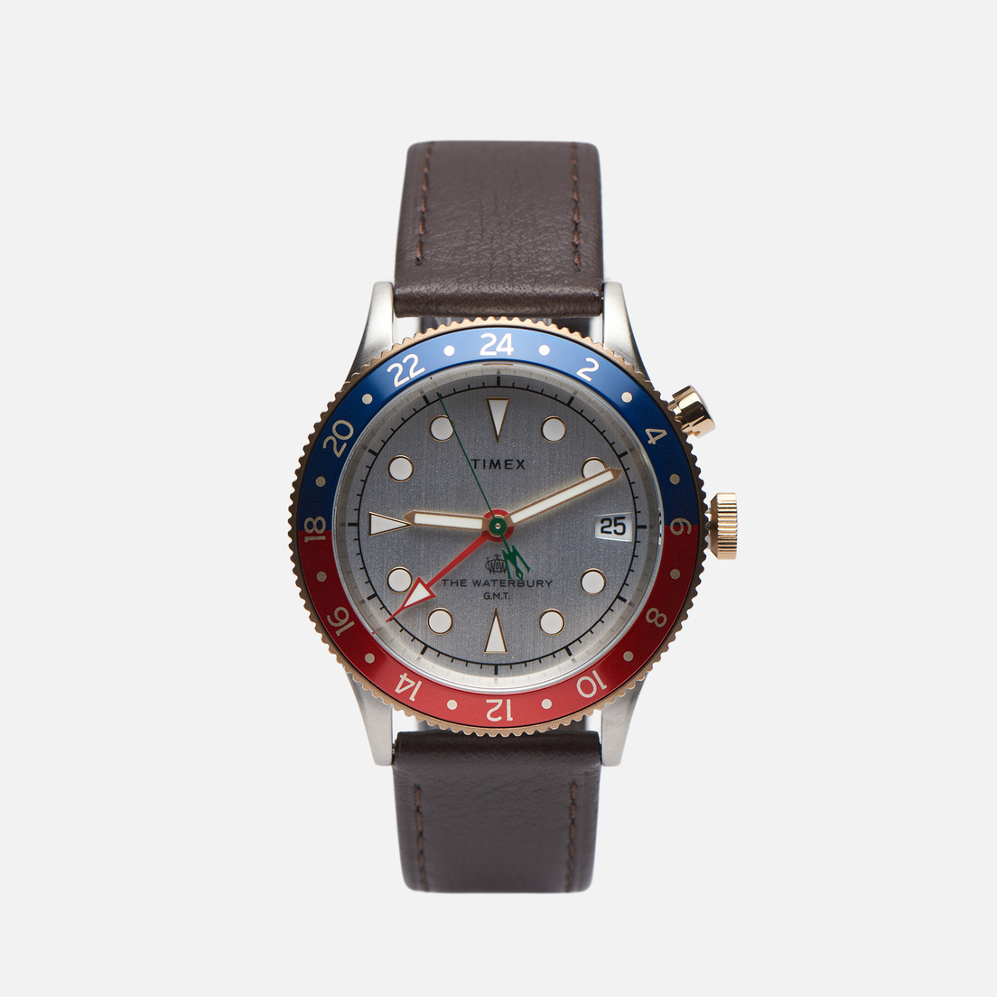 Timex Наручные часы Waterbury Traditional GMT Leather