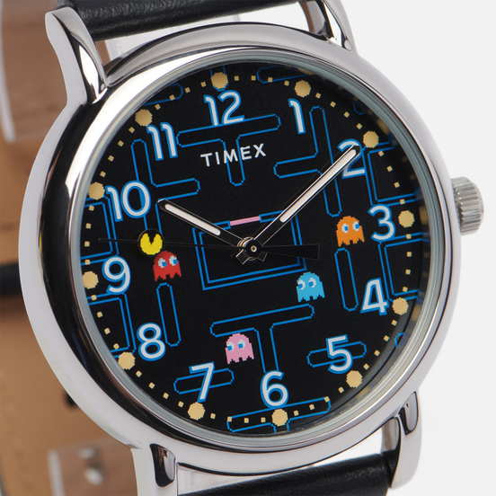 Наручные часы Timex x PAC-MAN Weekender Black/Silver/Black