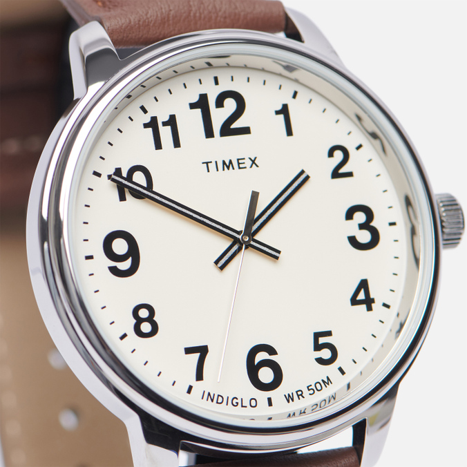 Наручные часы Timex, цвет коричневый, размер UNI TW2V21300 Easy Reader Bold - фото 3