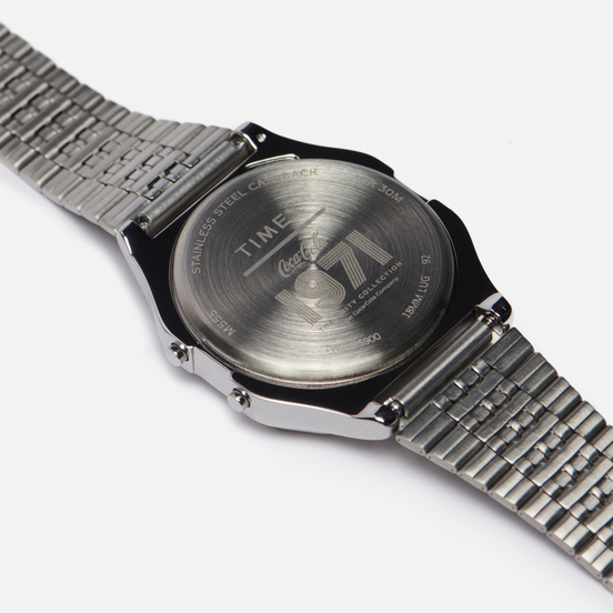 Наручные часы Timex x Coca-Cola T80 Silver Tone/Stainless Steel