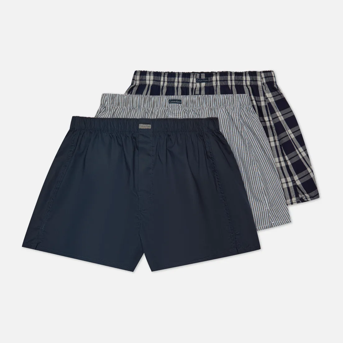 Calvin Klein Underwear Комплект мужских трусов 3-Pack Boxer Woven