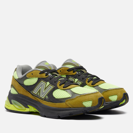 Кроссовки New Balance U20106KV, цвет оливковый, размер 38.5 EU