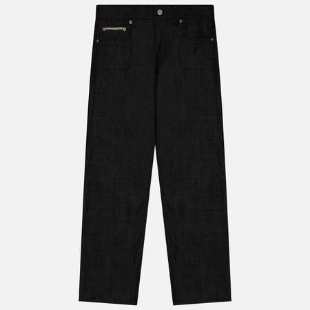 фото Мужские джинсы uniform bridge selvedge denim, цвет чёрный, размер m