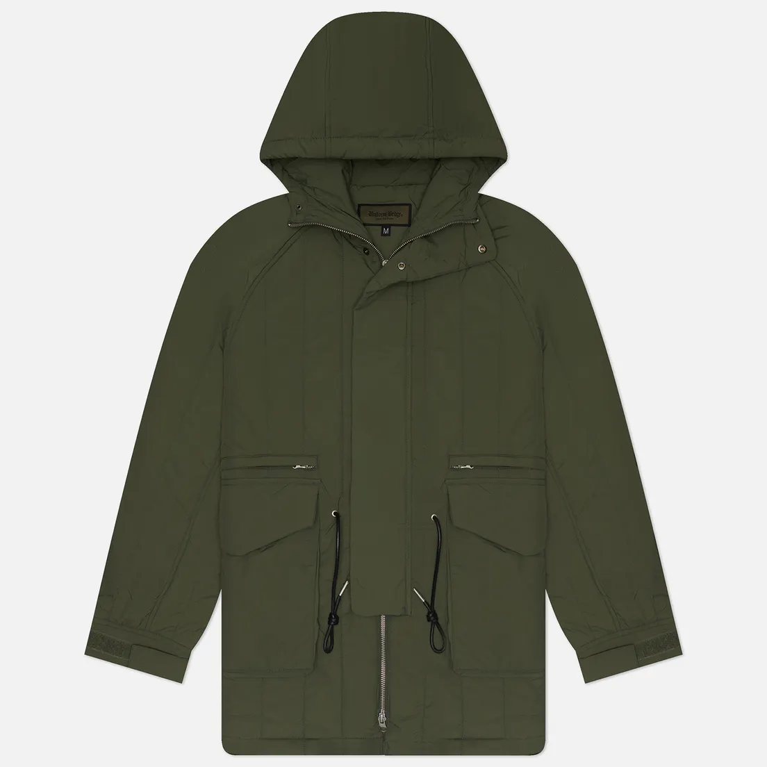Uniform Bridge Мужская куртка парка Quilting Hooded