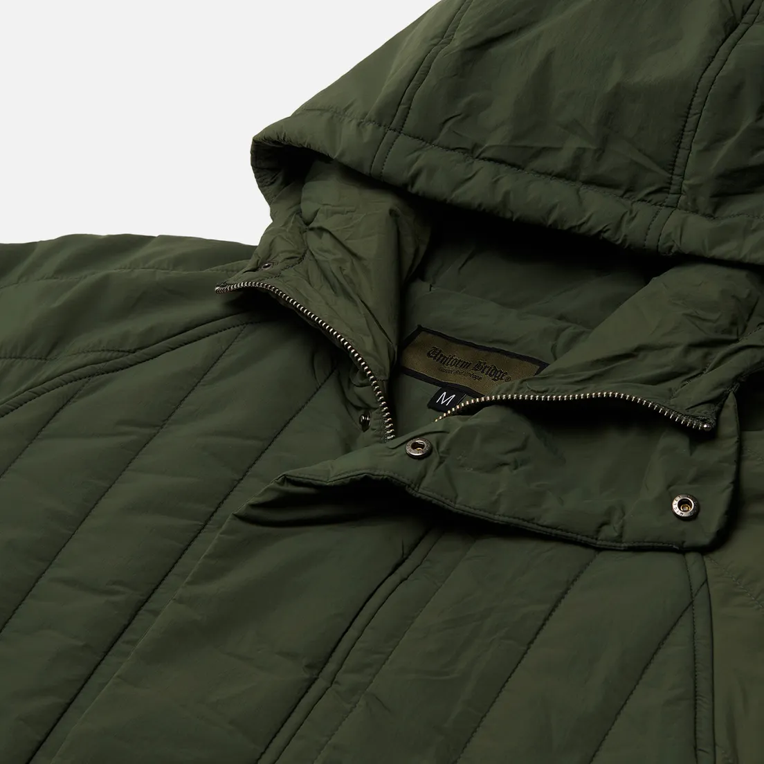 Uniform Bridge Мужская куртка парка Quilting Hooded