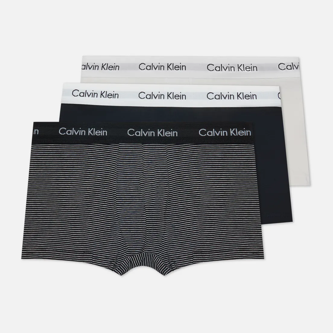 Calvin Klein Underwear Комплект мужских трусов 3-Pack Low Rise Trunk