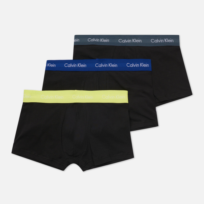 Комплект мужских трусов Calvin Klein Underwear 3-Pack Low Rise Trunk комплект из 3 х трусов шорт