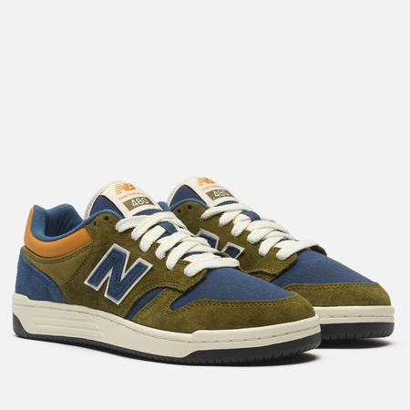 Мужские кроссовки New Balance U480P1E3, цвет оливковый, размер 45 EU