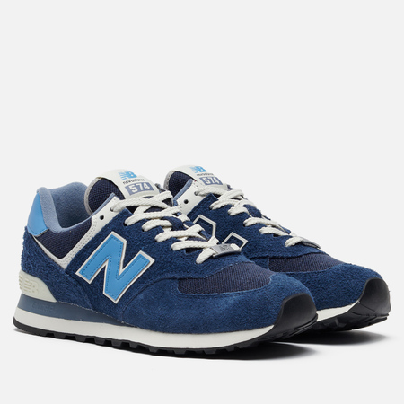 фото Кроссовки new balance u574ez2, цвет синий, размер 38 eu