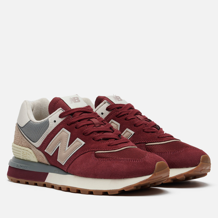 фото Кроссовки new balance u574lgrr, цвет бордовый, размер 39.5 eu