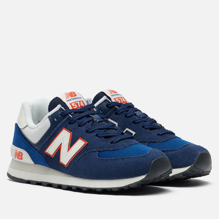 фото Кроссовки new balance u574xr2, цвет синий, размер 37 eu