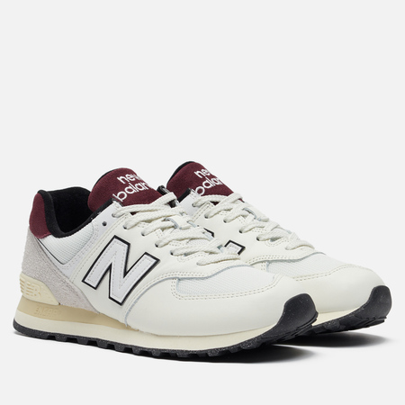 фото Кроссовки new balance u574yr2, цвет белый, размер 38 eu