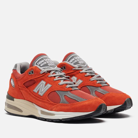 Мужские кроссовки New Balance U991VO2, цвет оранжевый, размер 44 EU
