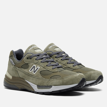 Кроссовки New Balance U992GL, цвет оливковый, размер 36 EU