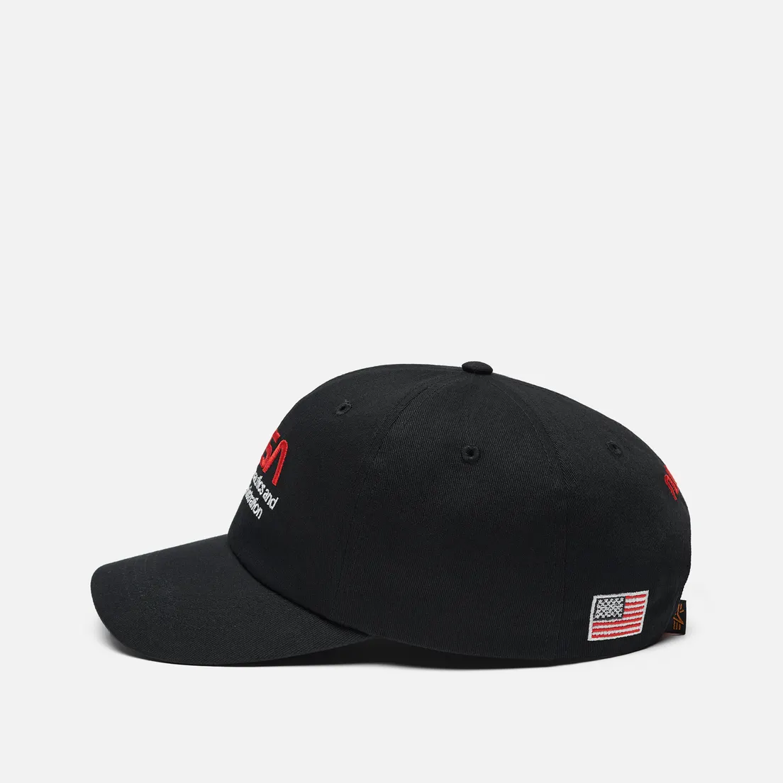 Alpha Industries Кепка NASA Worm Logo