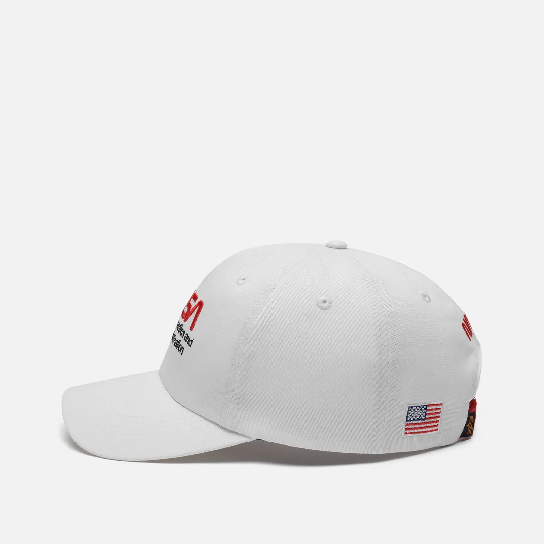 Alpha Industries Кепка NASA Worm Logo