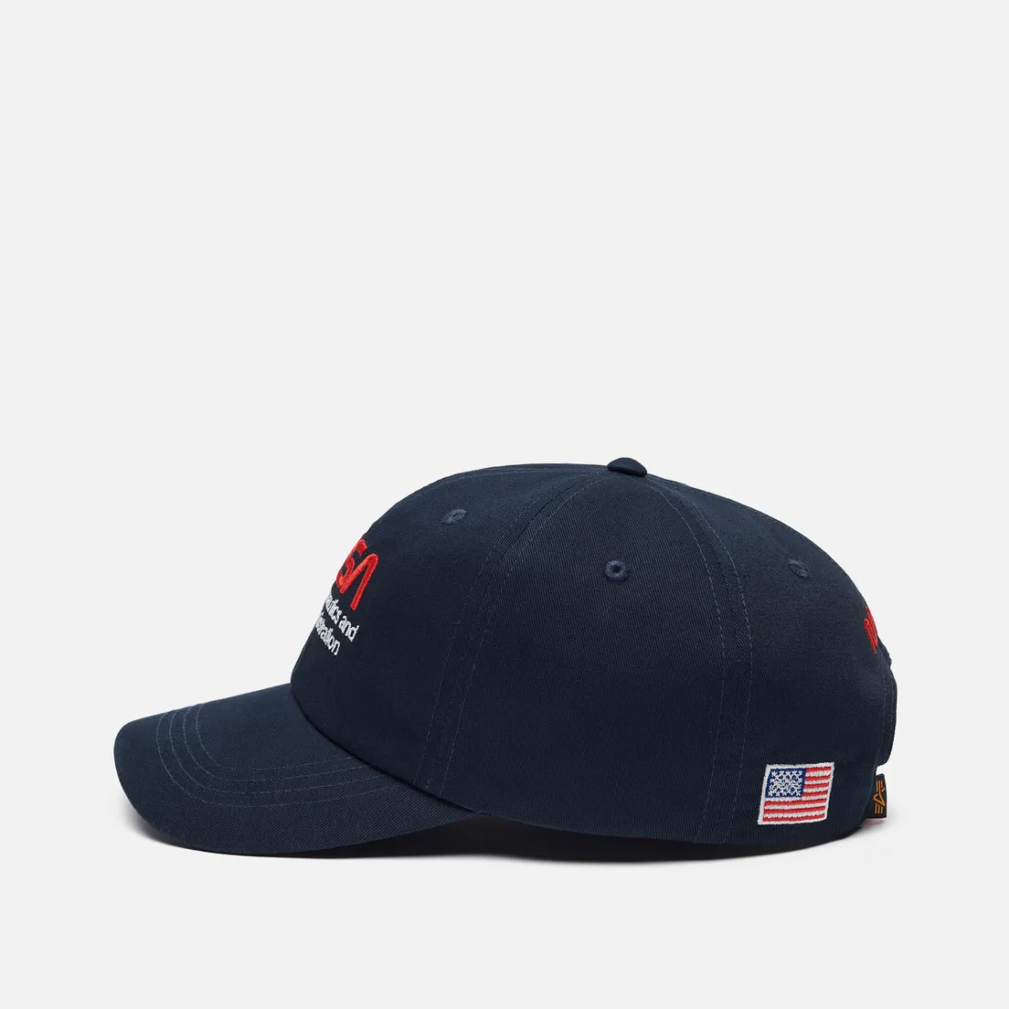 Alpha Industries Кепка NASA Worm Logo