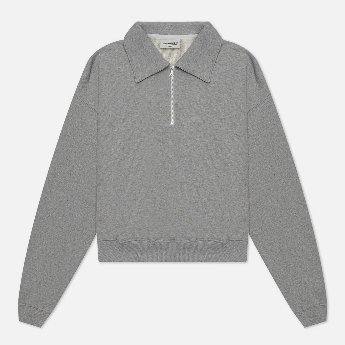 Uniform Bridge Женская толстовка 22FW Half Zip Up
