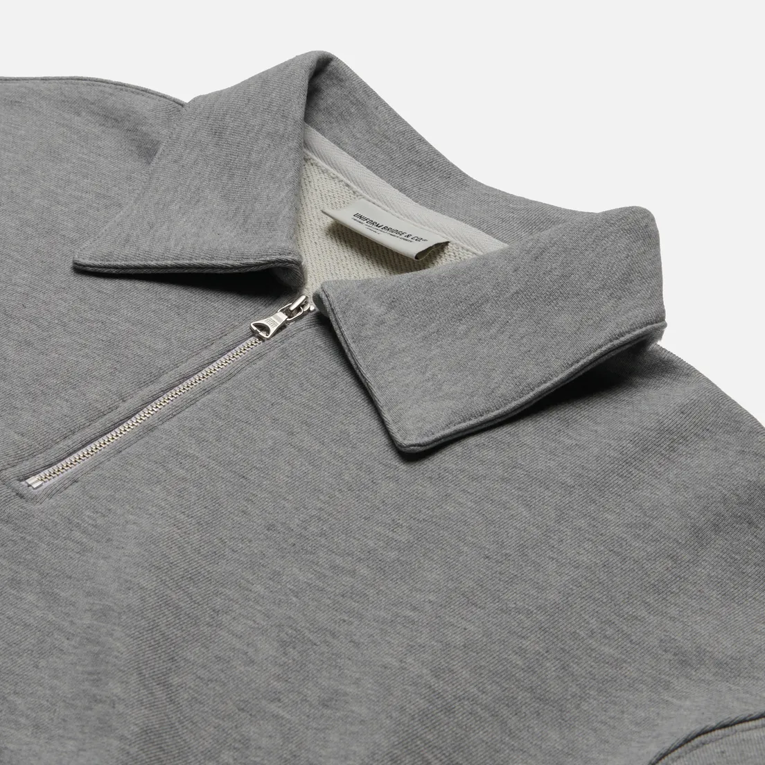 Uniform Bridge Женская толстовка 22FW Half Zip Up