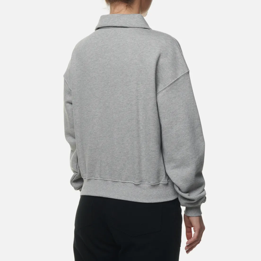Uniform Bridge Женская толстовка 22FW Half Zip Up
