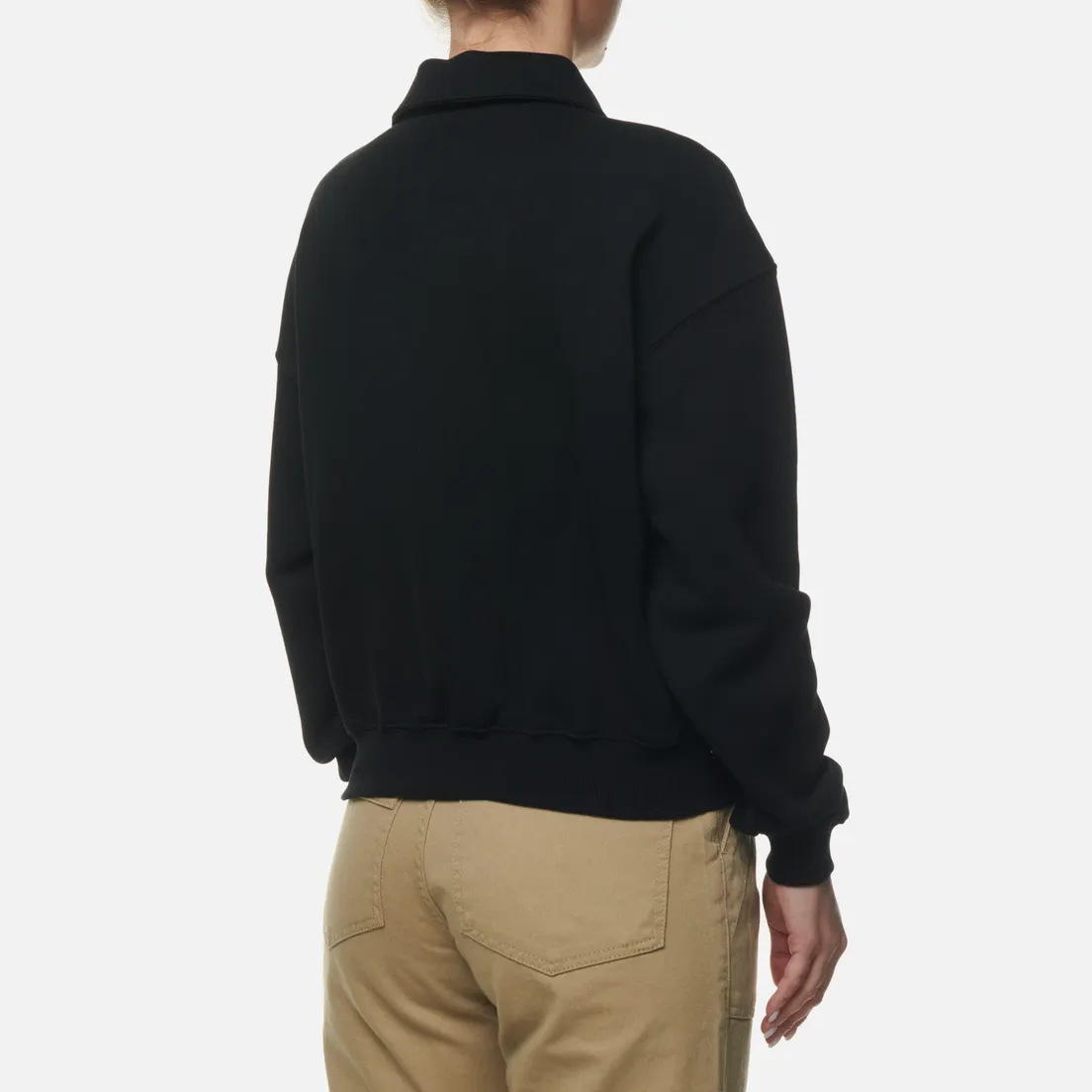 Uniform Bridge Женская толстовка 22FW Half Zip Up