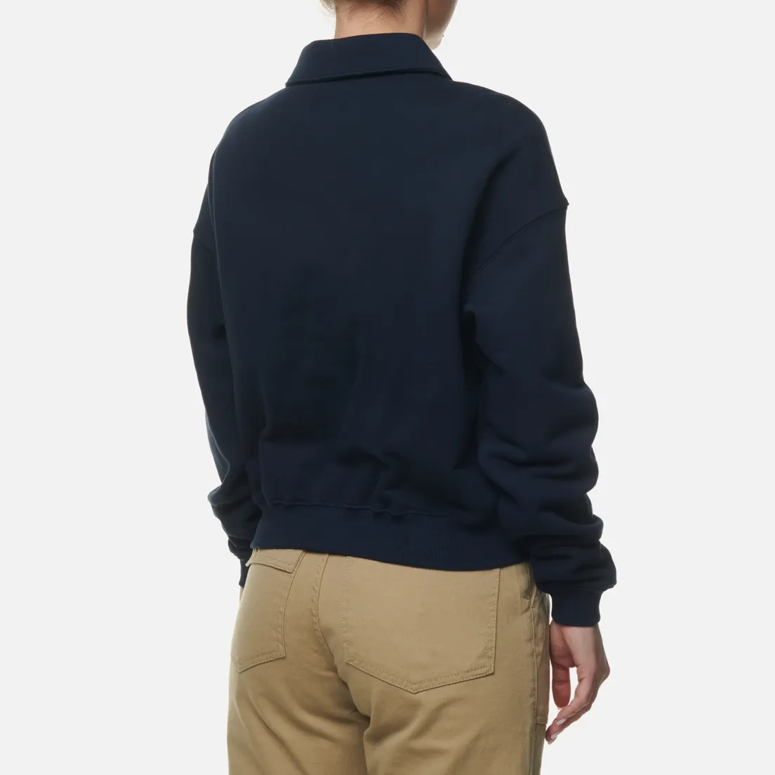 Uniform Bridge Женская толстовка 22FW Half Zip Up