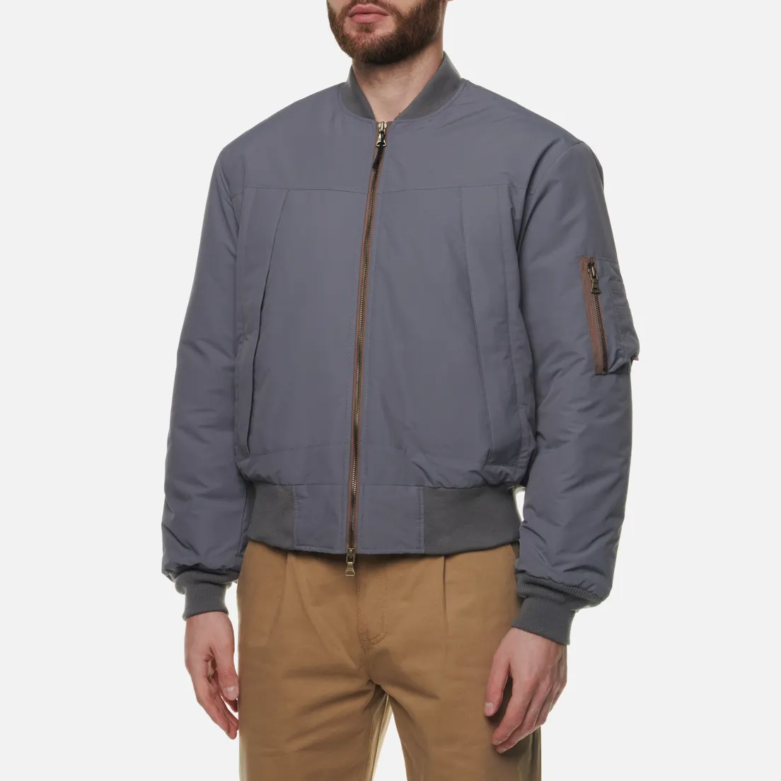 Uniform Bridge Мужская куртка бомбер 22FW Primaloft MA-1 Parka