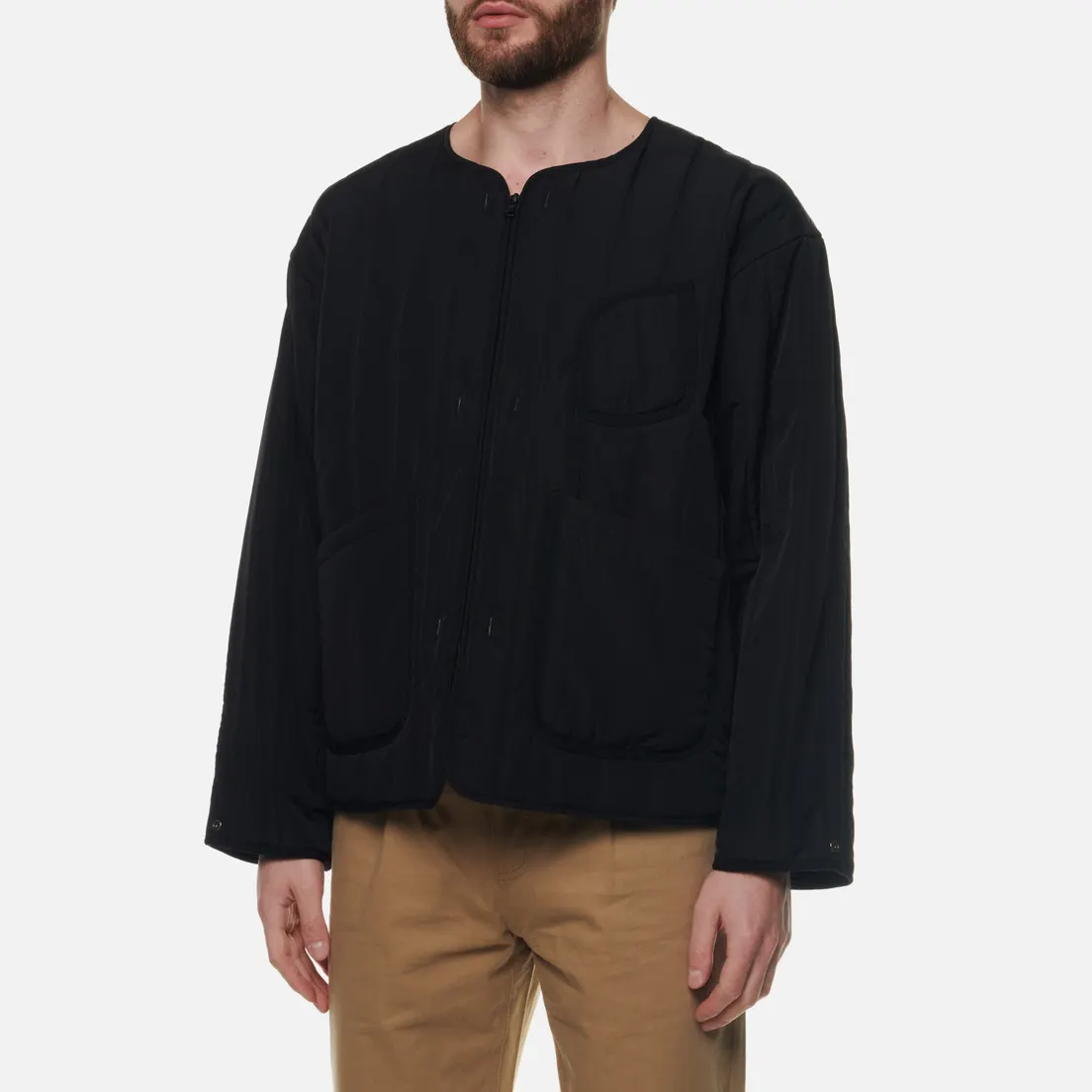 Uniform Bridge Мужская куртка лайнер 22FW Quilted Liner