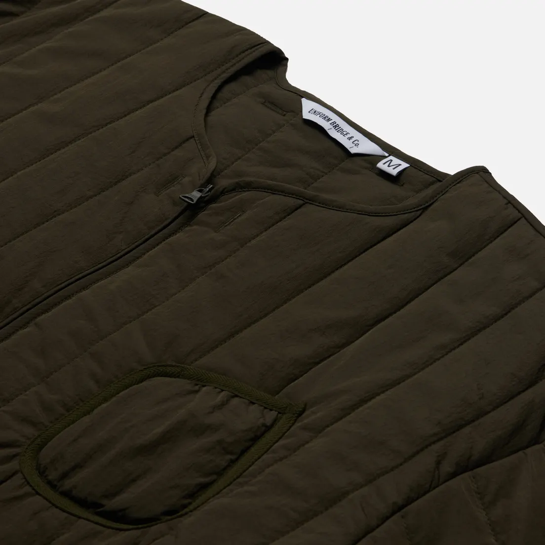 Uniform Bridge Мужская куртка лайнер 22FW Quilted Liner