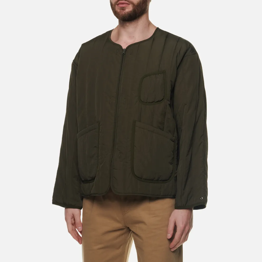 Uniform Bridge Мужская куртка лайнер 22FW Quilted Liner
