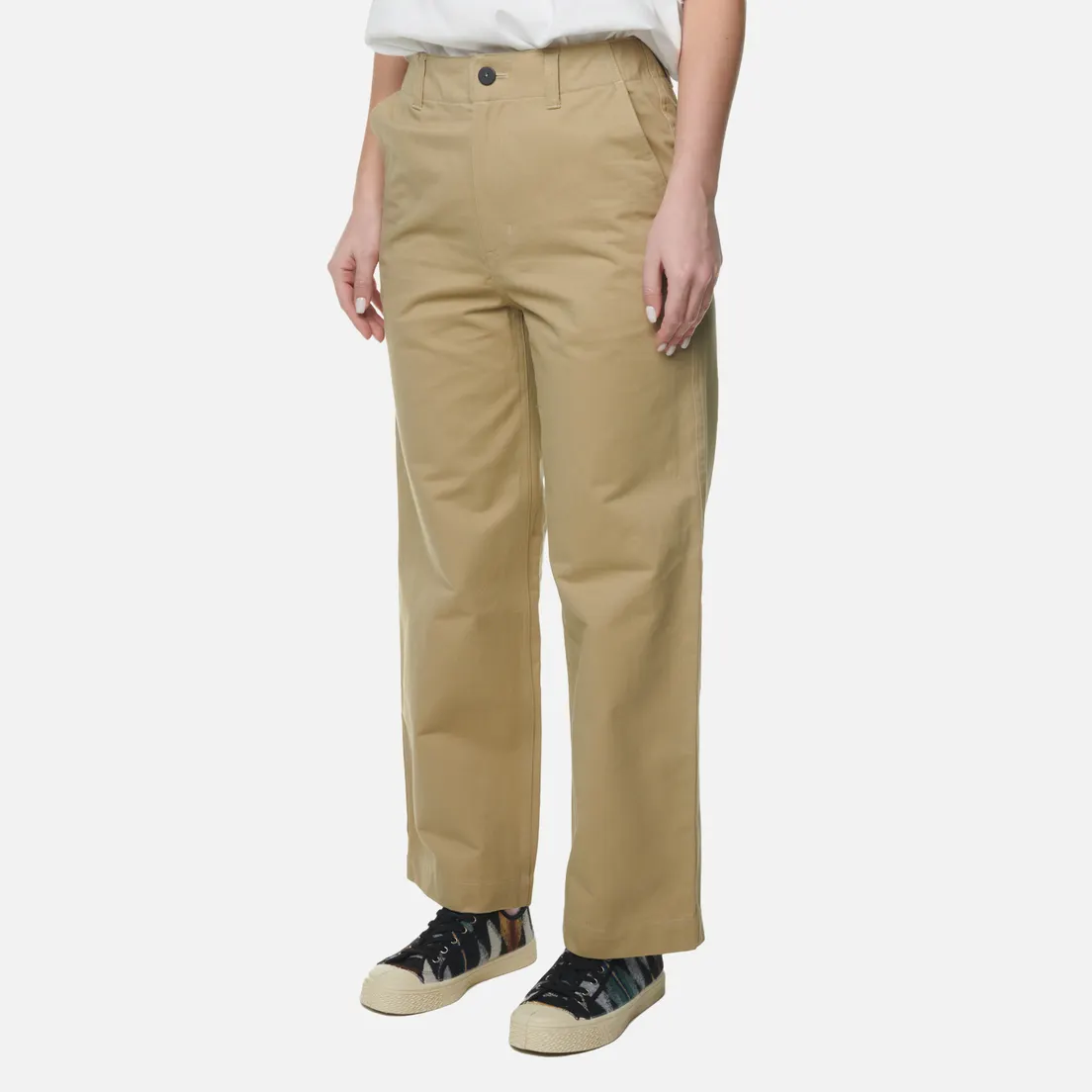 Uniform Bridge Женские брюки 22FW Wide Comfort