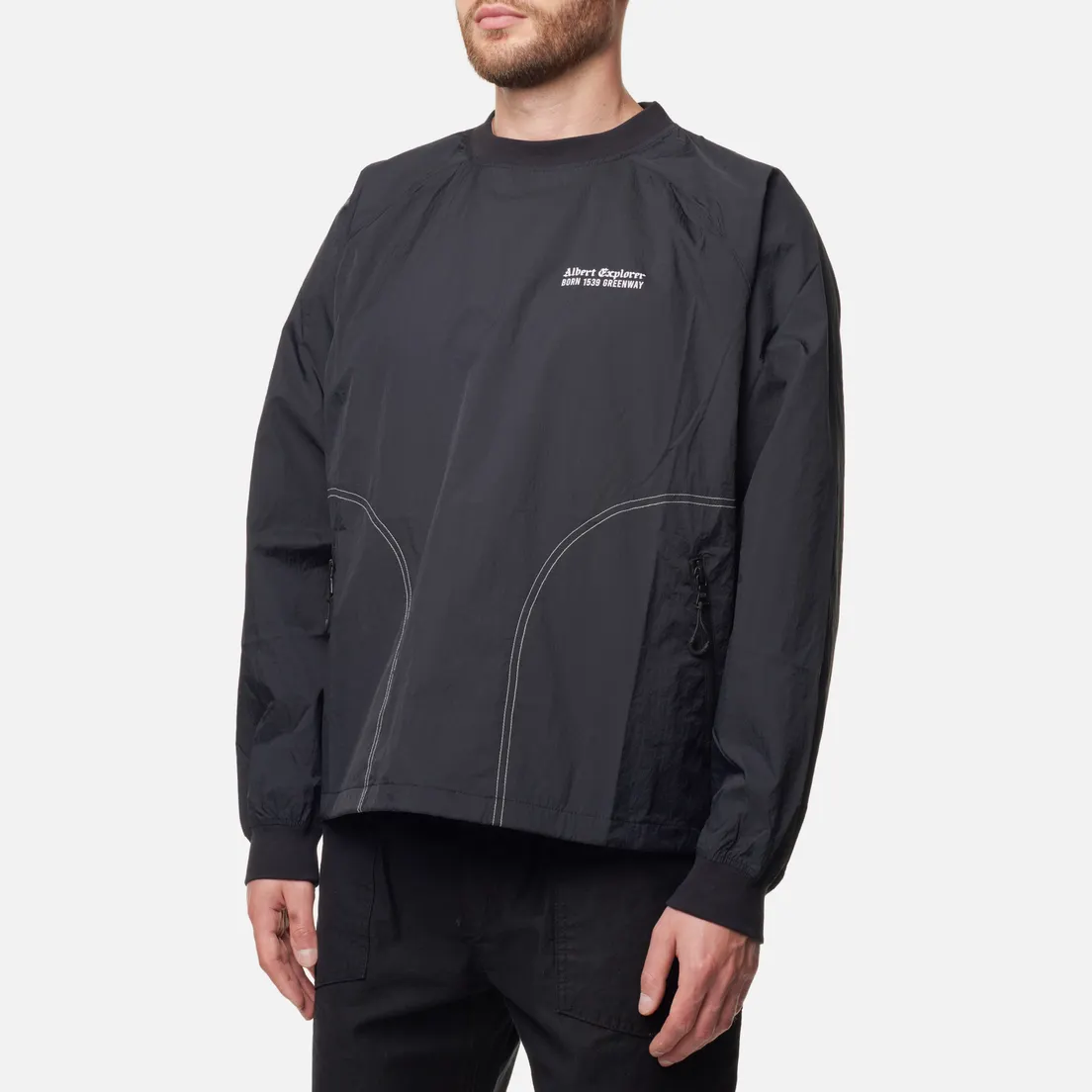 Uniform Bridge Мужской лонгслив 23SS AE Uniform Crew Neck