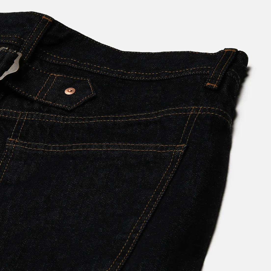 Uniform Bridge Мужские джинсы 23SS Buckle Back Denim