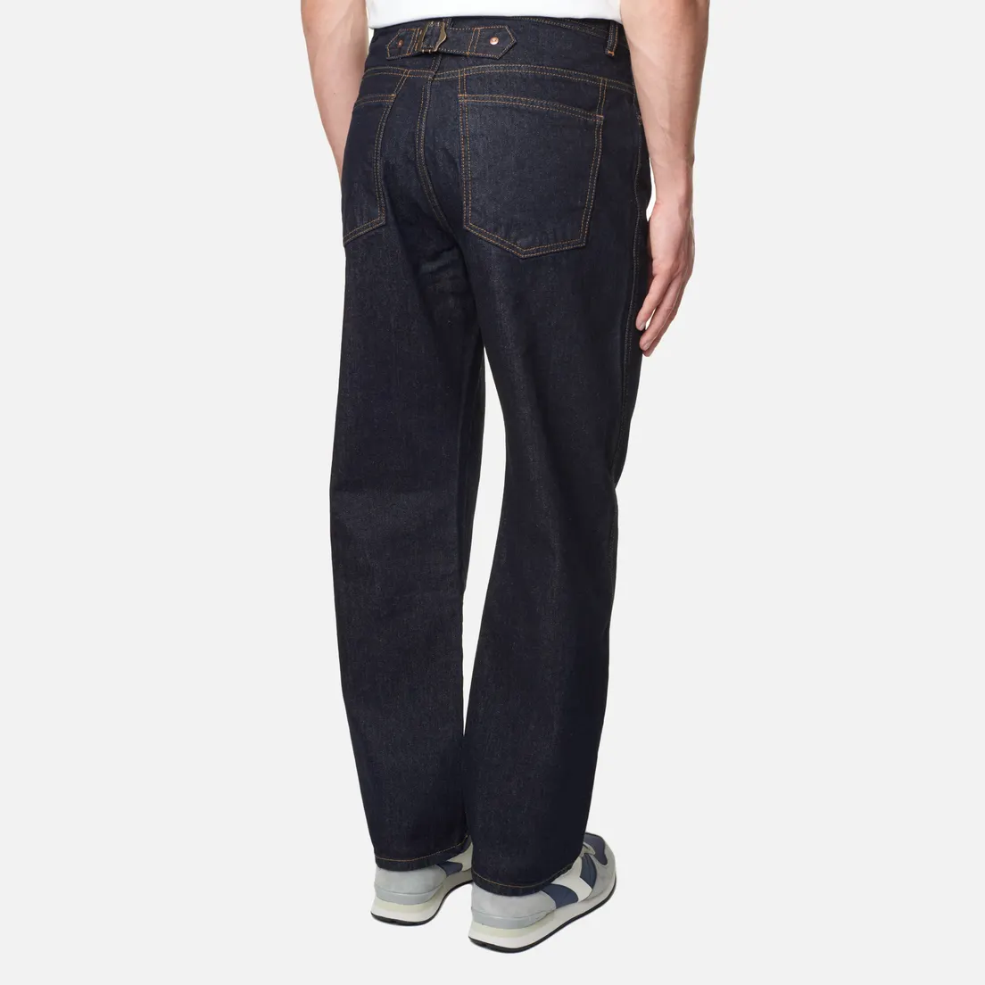 Uniform Bridge Мужские джинсы 23SS Buckle Back Denim