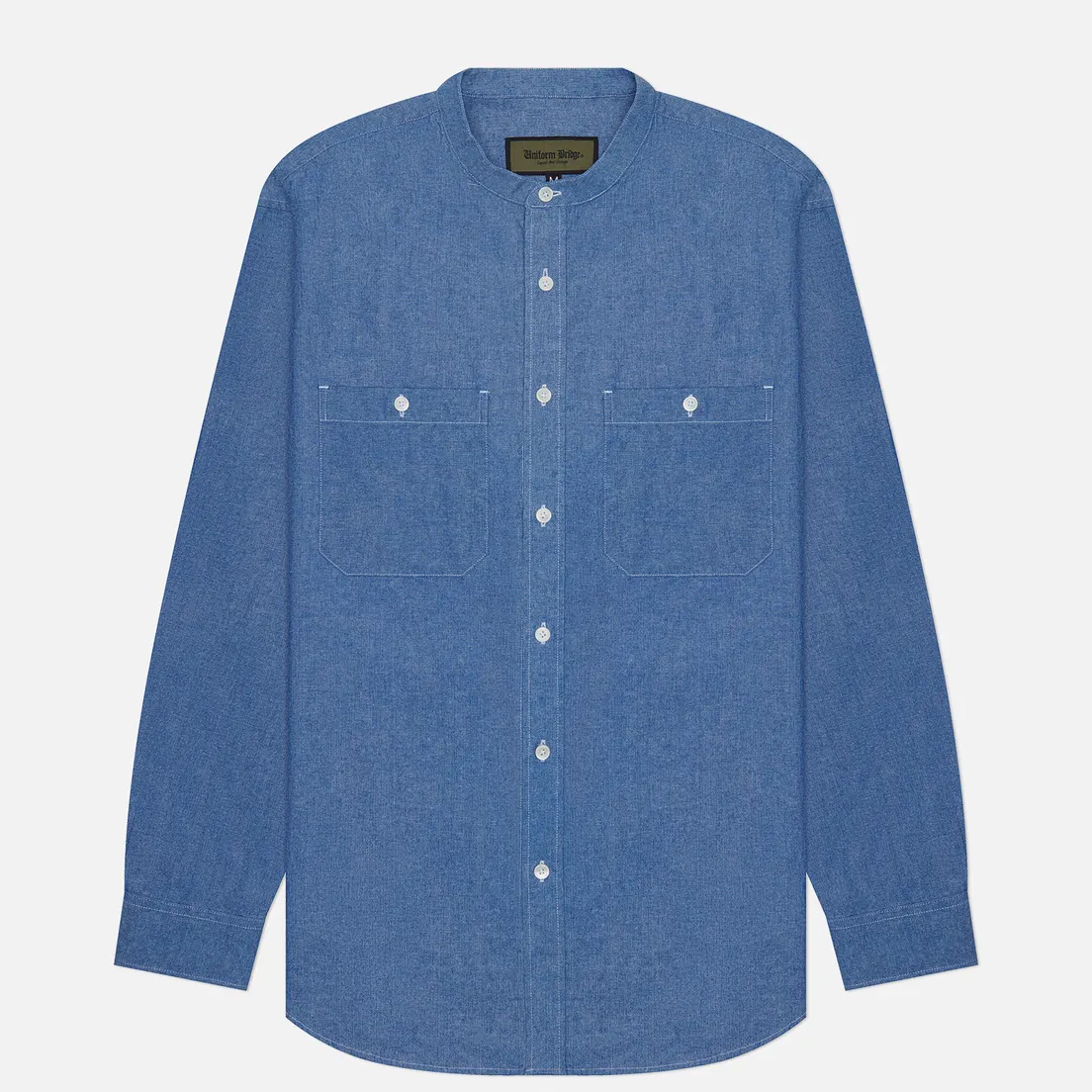 Uniform Bridge Мужская рубашка 23SS Chambray