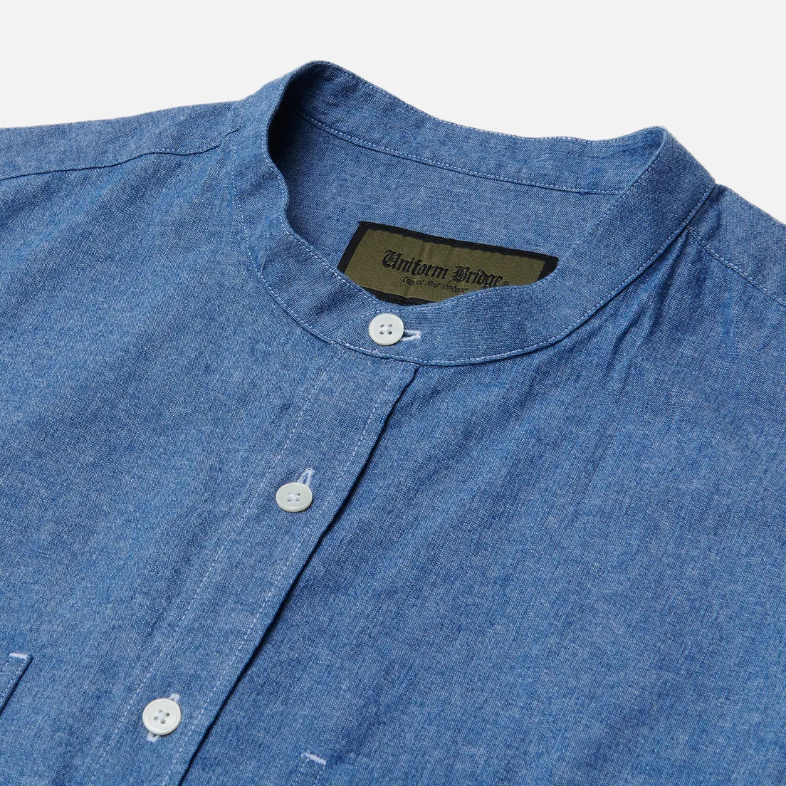 Uniform Bridge Мужская рубашка 23SS Chambray