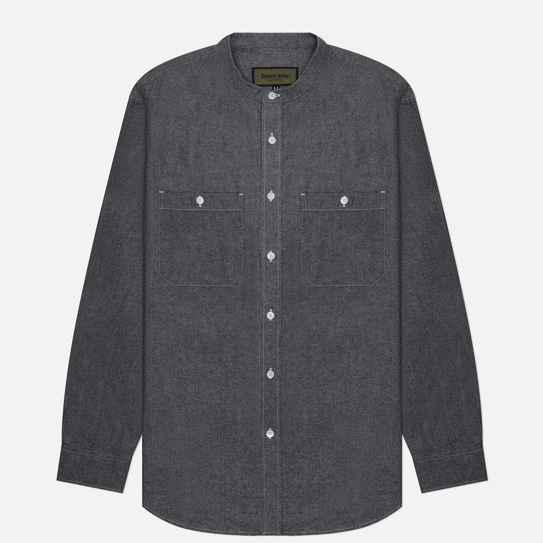 Uniform Bridge Мужская рубашка 23SS Chambray