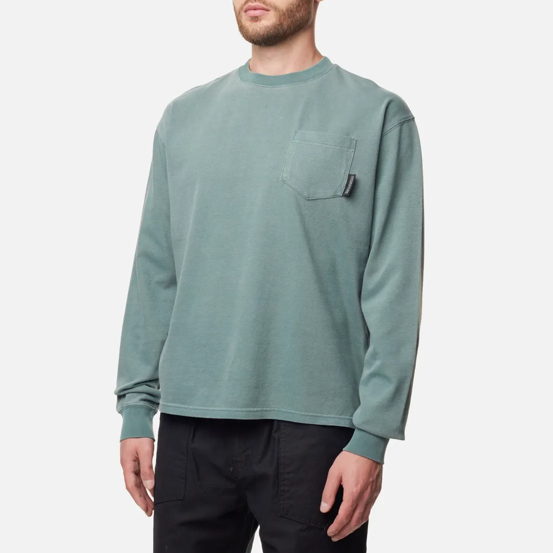 Uniform Bridge Мужской лонгслив Dyeing Pocket