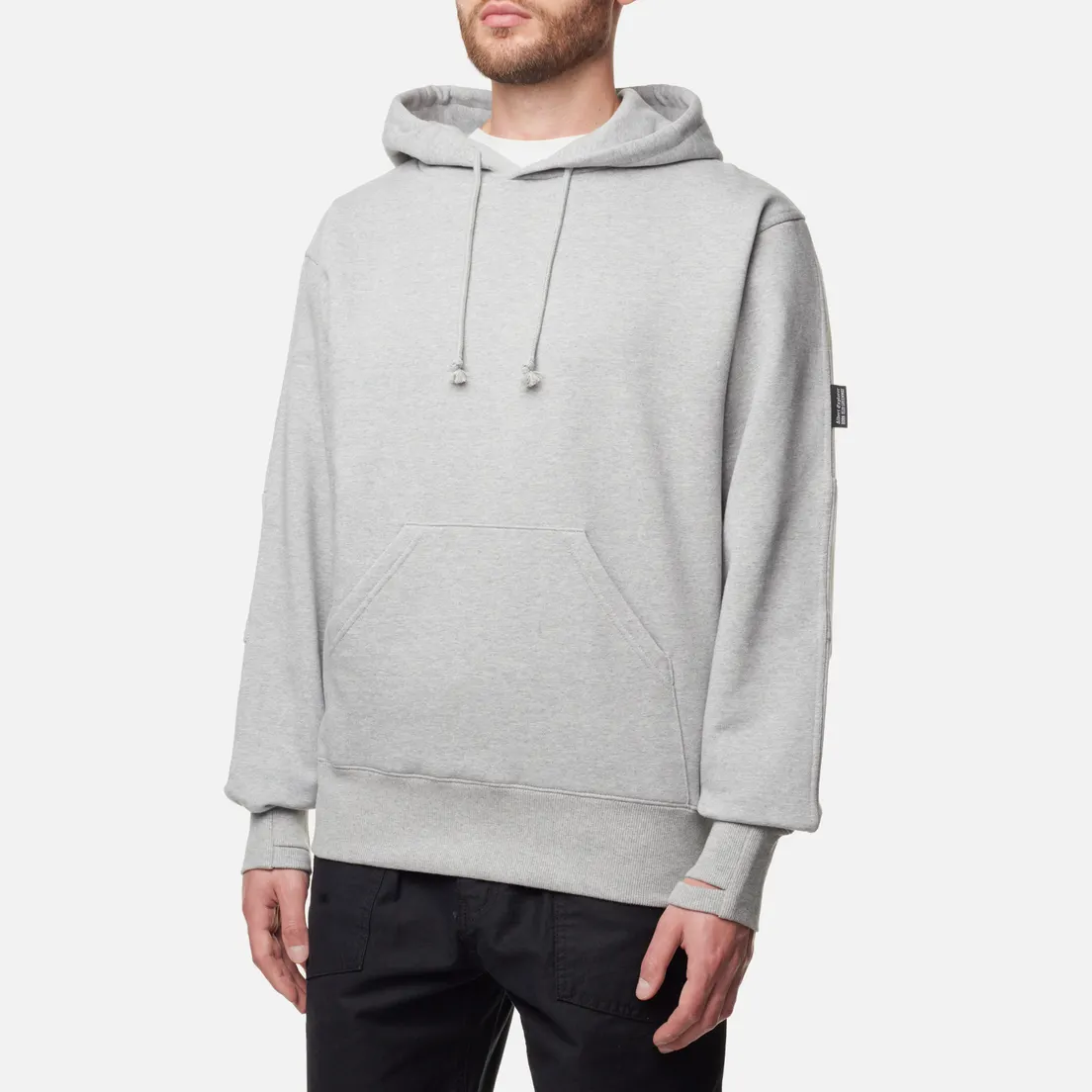 Uniform Bridge Мужская толстовка 23SS Round Hoodie Parka