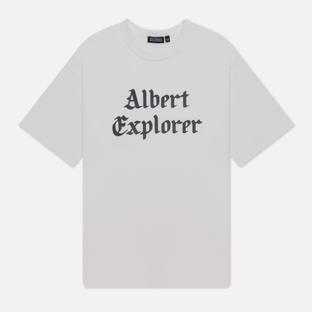 фото Мужская футболка uniform bridge ae logo, цвет белый, размер m