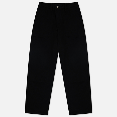 Мужские брюки Uniform Bridge Cotton Fatigue Wide Fit, цвет чёрный, размер L