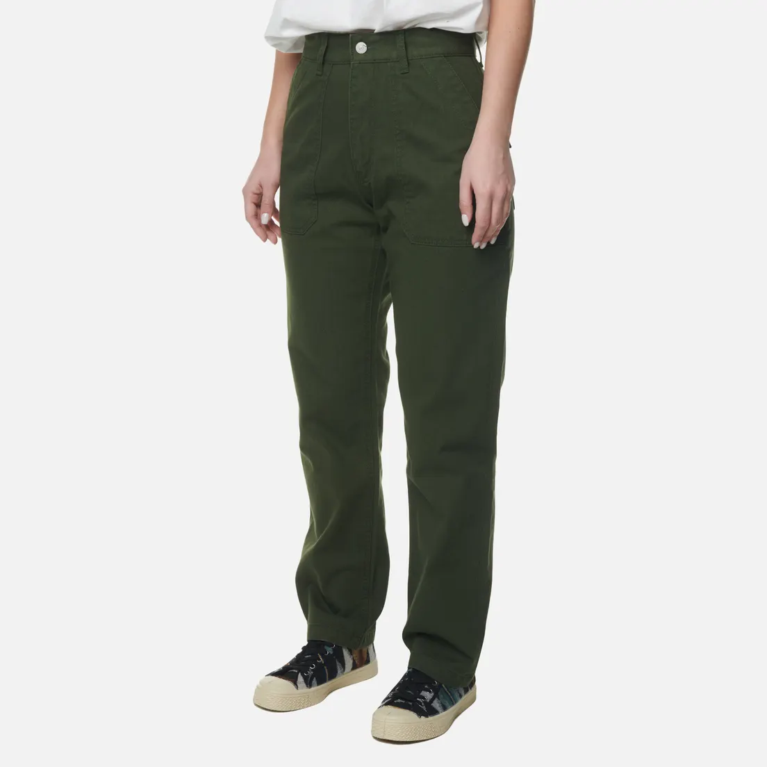 Uniform Bridge Женские брюки Cotton Fatigue Regular Fit