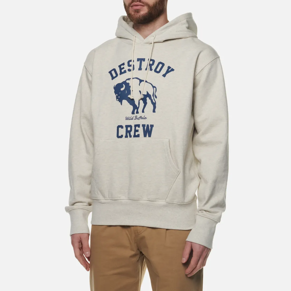 Uniform Bridge Мужская толстовка Destroy Buffalo Hoodie