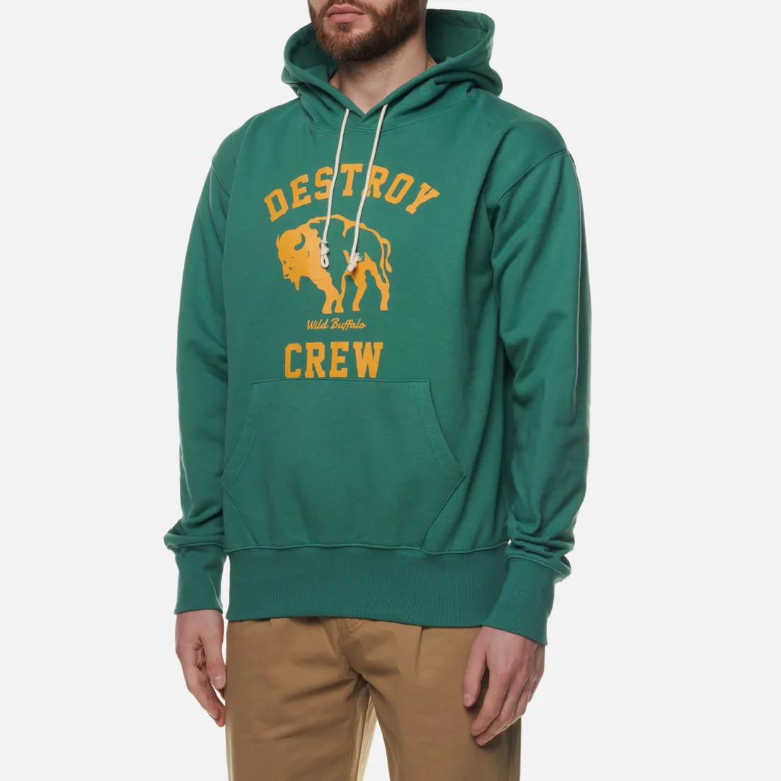 Uniform Bridge Мужская толстовка Destroy Buffalo Hoodie