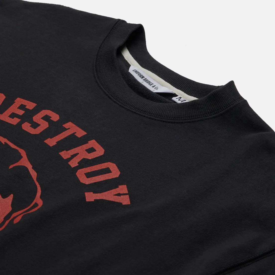 Uniform Bridge Мужская толстовка Destroy Buffalo Crew Neck