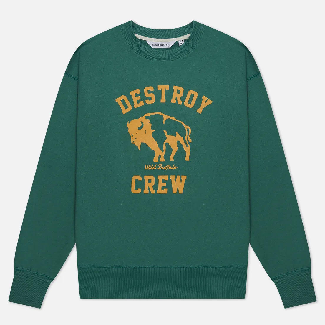 Uniform Bridge Мужская толстовка Destroy Buffalo Crew Neck